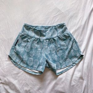 Amazing Pineapple Active Shorts with Pockets